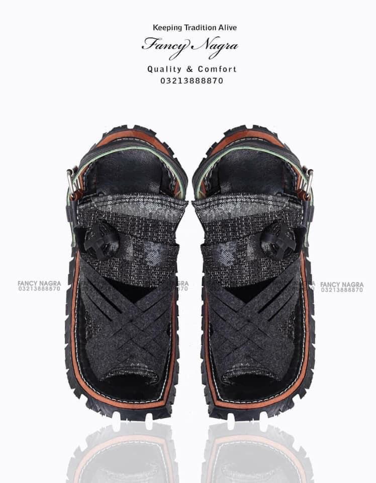 Art # FNF 89 Pure Leather Balochi Black