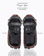 Art # FNF 89 Pure Leather Balochi Black