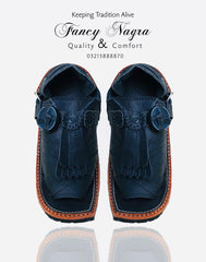 Art # 111 FNF Pure Leather Balochi Erra Wali Black