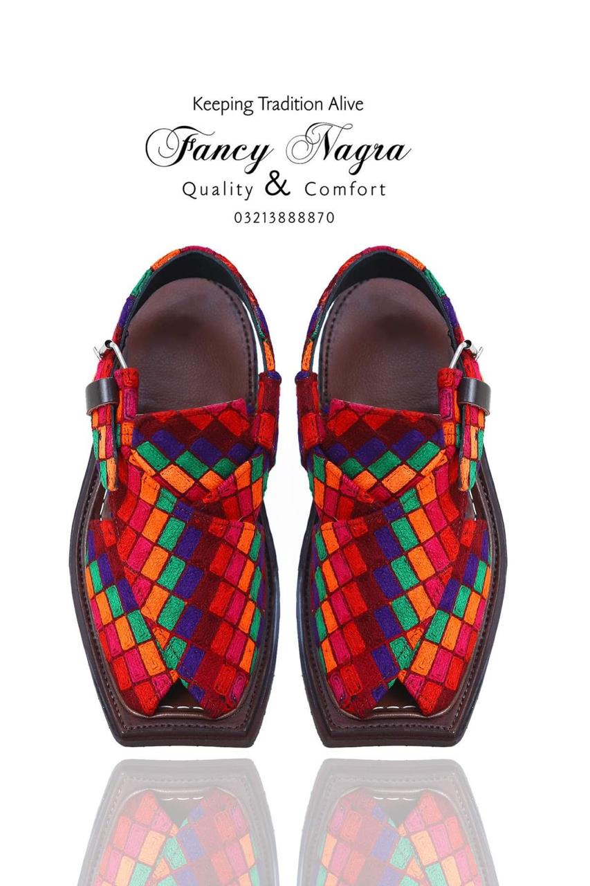 Art # FNF 131 Resham Work Peshawri