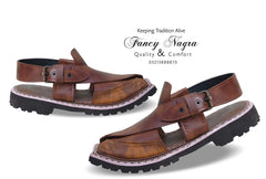 Art # FNF 235 Kaptaan Pure Leather Vikram Sole Brown