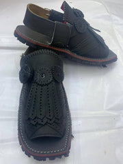 Art # FNF 120 Balochi Sandle Pure Leather Black