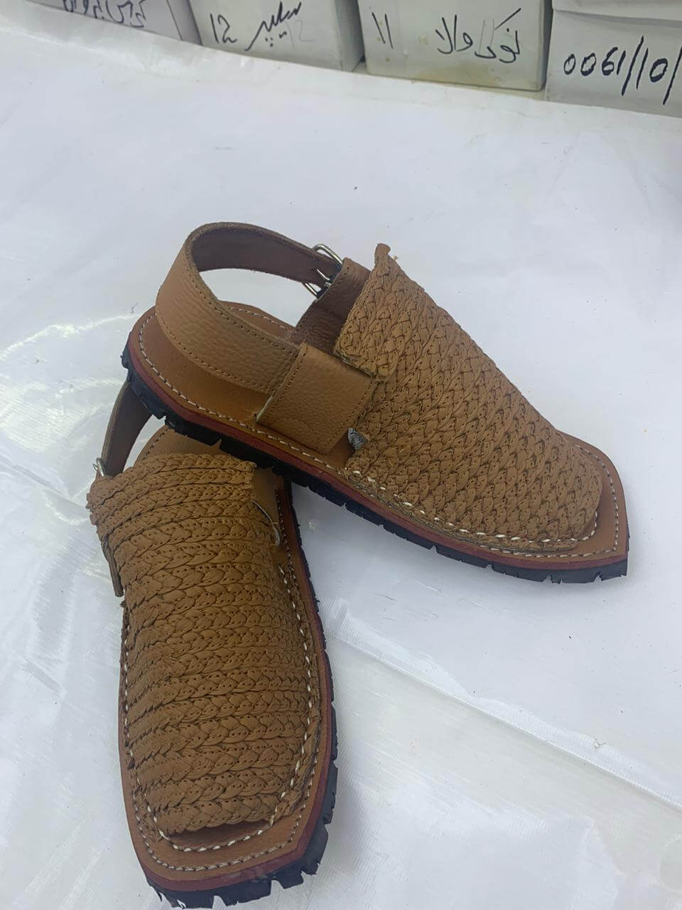 Art # FNF 118 Balochi Sandle Pure Leather Brown