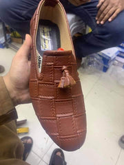 Art # FNF 356 Cut Shoes Brown Hand Made