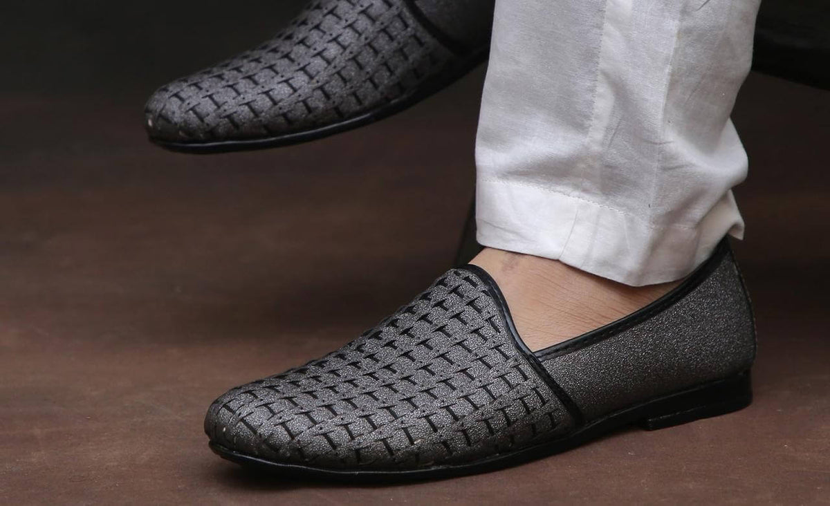 Art # FNF 360 Cut Shoes Hand Made Grey