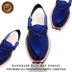 Art # 441 FNF HANDMADE BLUE MET NOROZI
