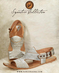 Art # FNF 655 Tilla Work Silver Hand Made Kohati