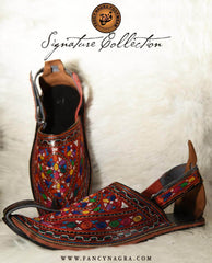 Art # FNF 129 HandMade Resham Work Balochi Boot