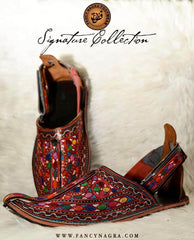Art # FNF 128 HandMade Resham Work Balochi Boot