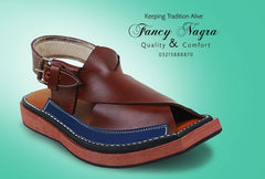 Art # 132 FNF Zalmi Kaptaan Peshawari Pure Leather
