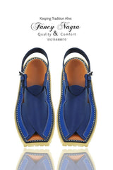 Art # 131 FNF HandMade Vikram Sole Kaptaan Pure Leather