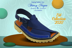 Art # 131 FNF HandMade Vikram Sole Kaptaan Pure Leather