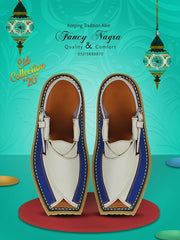 Art # 129 FNF HandMade Vikram Sole Kaptaan Pure Leather