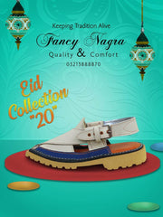 Art # 129 FNF HandMade Vikram Sole Kaptaan Pure Leather