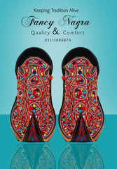 Art # FNF 131 HandMade Resham Work Balochi Boot