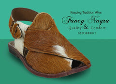 Art # FNF 661 Original Cow Skin Peshawari Leather Sole