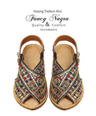 Art # FNF 06 TILLA WORK HAND MADE PURE LEATHER SOLE