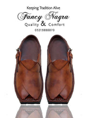 Art # FNF 666 PURE LEATHER BADAL SHADE PESHAWARI