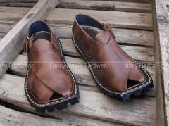 Art # FNF 666 PURE LEATHER BADAL SHADE PESHAWARI
