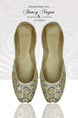 Art # FNF 10 KUNDAN PURE LEATHER HAND MADE KHUSSA