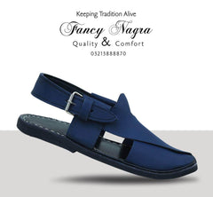 Art # FNF 668 GOL SHAPE PURE LEATHER PESHAWARI