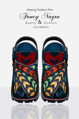 Art # FNF 137 Hand Made Multi Jalwani Pure Leather