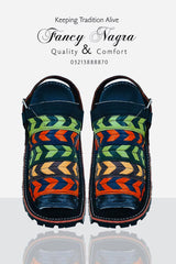 Art # FNF 136 Hand Made Multi Balochi Pure Leather