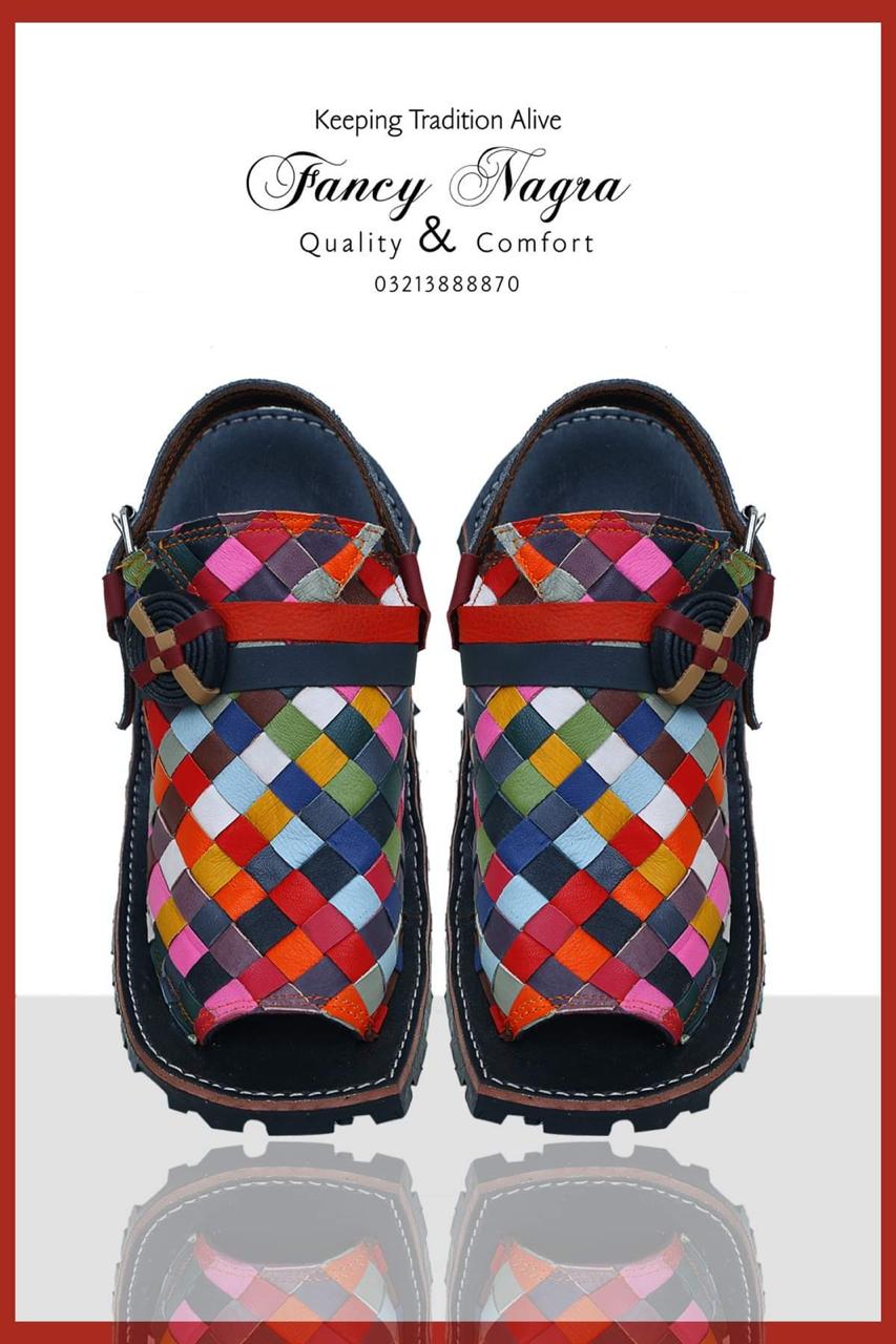 Art # FNF 135 Hand Made Multi Chatai Balochi
