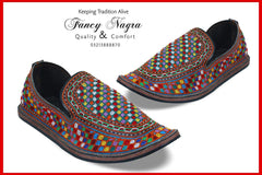 Art # FNF 132 HandMade Resham Work Multi Boot