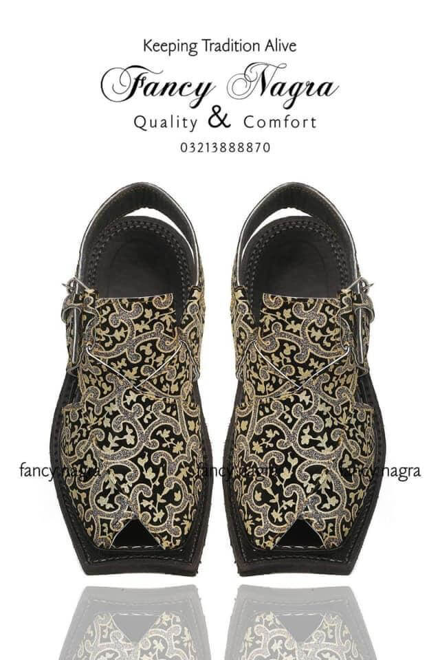 Art # 221 FNF Pure Handmade leather work Peshawari