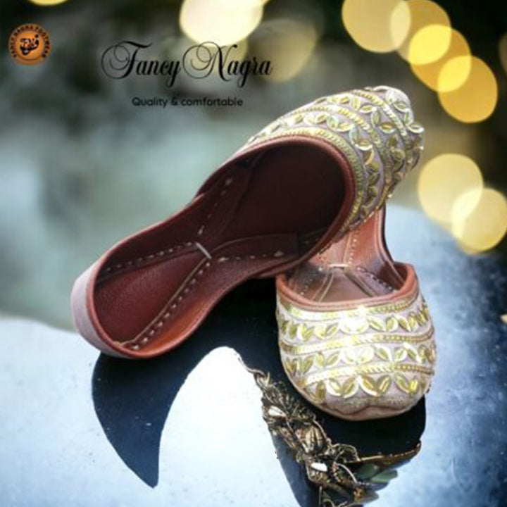 Pure Leather Hand Made Desi Khussa