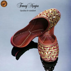 Pure Leather Hand Made Desi Khussa