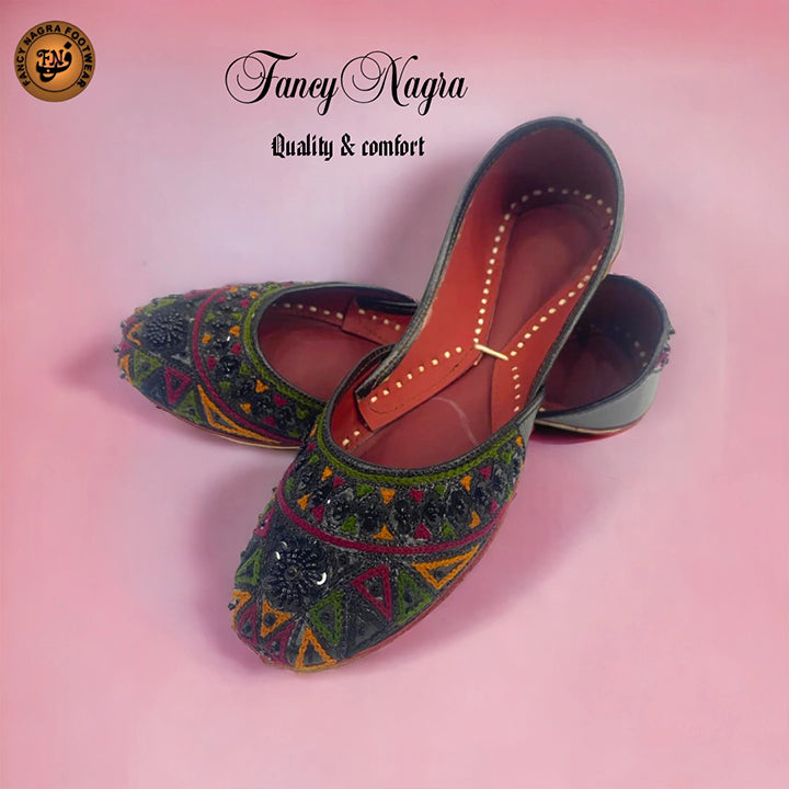 Pure Leather Hand Made Desi Khussa