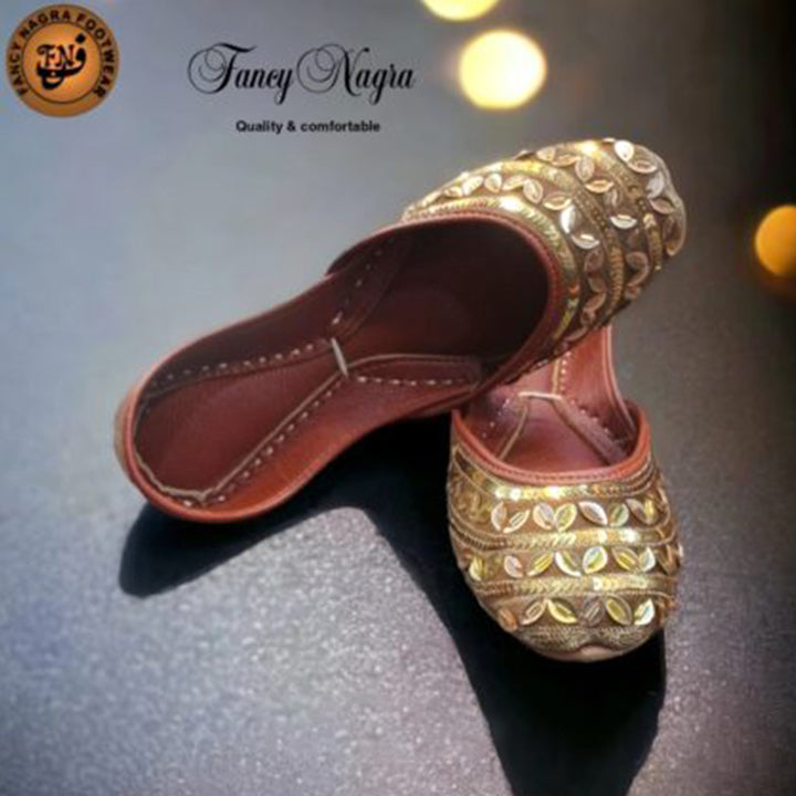 Pure Leather Hand Made Desi Khussa